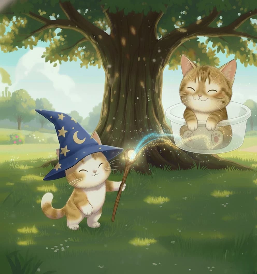 Peach and Pablo - Wizard